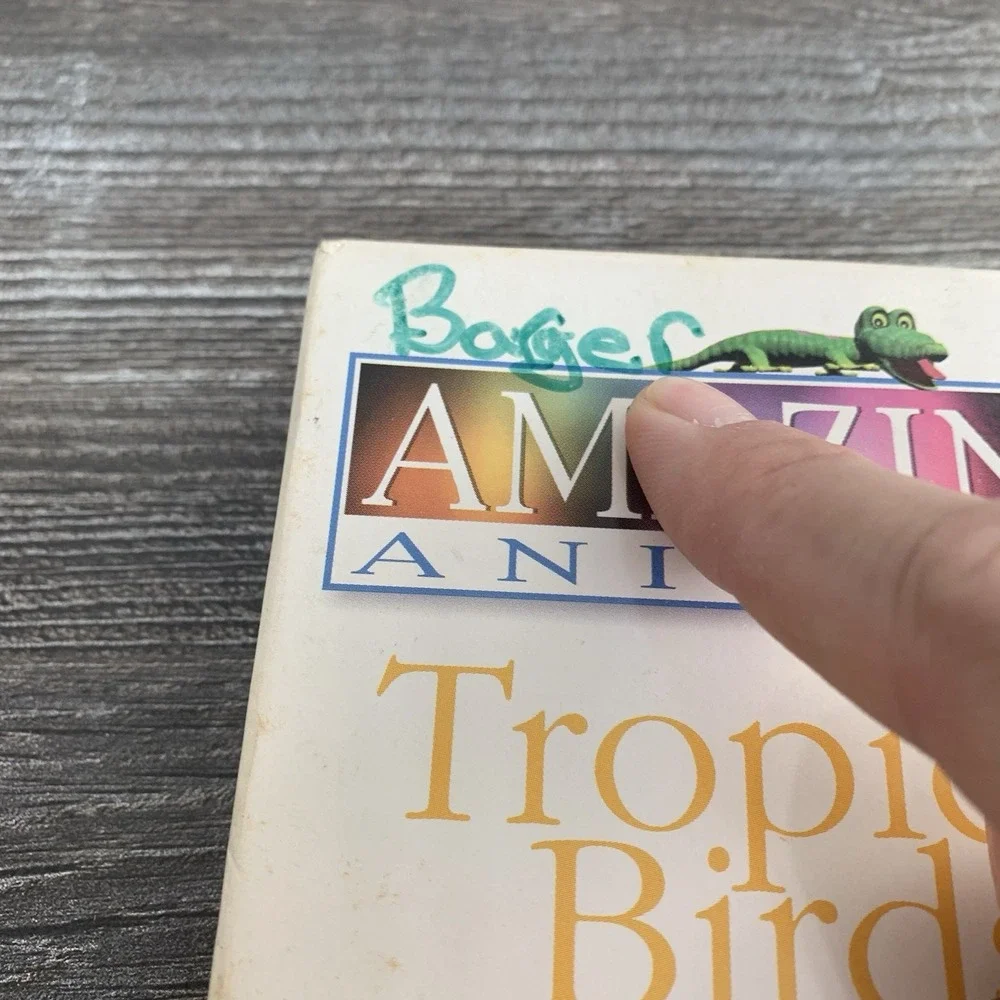 Henry's Amazing Animals: Tropical Birds VHS Tape‎ 1997 Disney Channel Show Rare